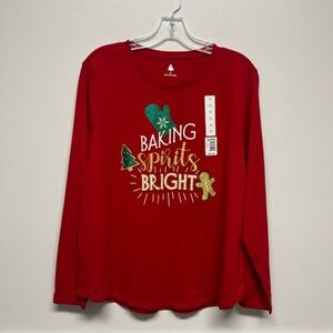 NWT Plus Size 1X Holiday Top